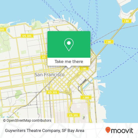 Mapa de Guywriters Theatre Company