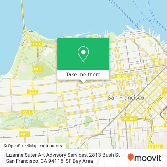 Lizanne Suter Art Advisory Services, 2813 Bush St San Francisco, CA 94115 map