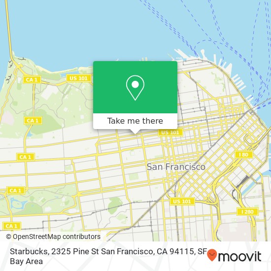 Starbucks, 2325 Pine St San Francisco, CA 94115 map