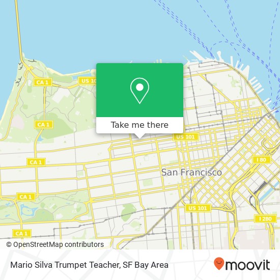 Mapa de Mario Silva Trumpet Teacher