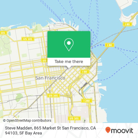 Steve Madden, 865 Market St San Francisco, CA 94103 map