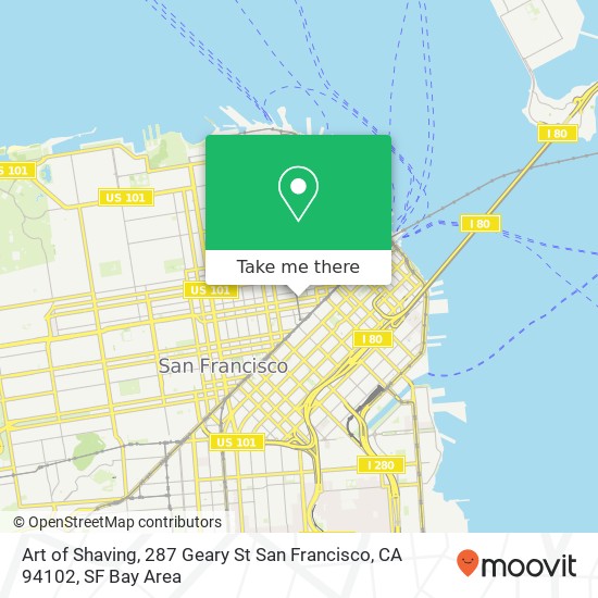 Art of Shaving, 287 Geary St San Francisco, CA 94102 map