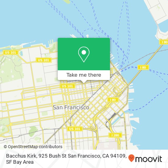 Bacchus Kirk, 925 Bush St San Francisco, CA 94109 map