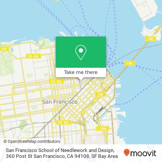 San Francisco School of Needlework and Design, 360 Post St San Francisco, CA 94108 map