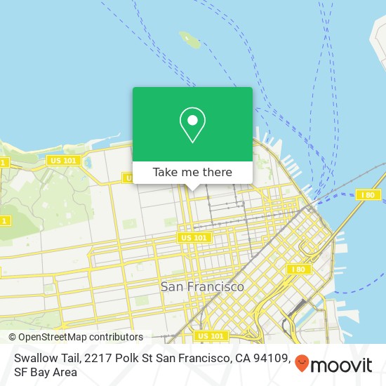 Swallow Tail, 2217 Polk St San Francisco, CA 94109 map