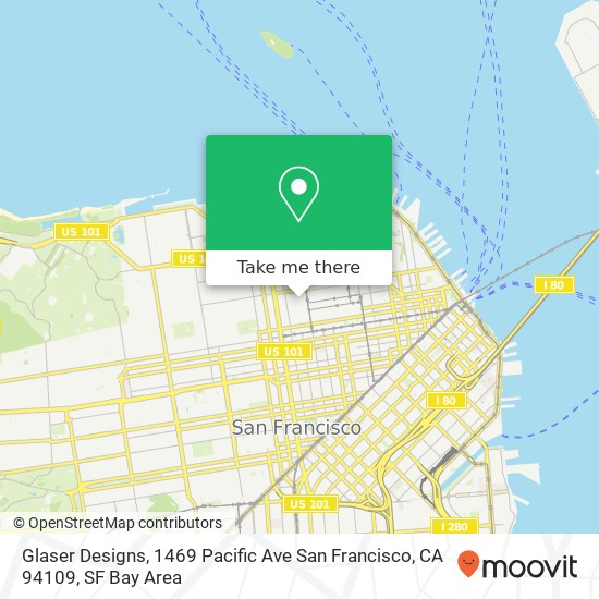 Glaser Designs, 1469 Pacific Ave San Francisco, CA 94109 map