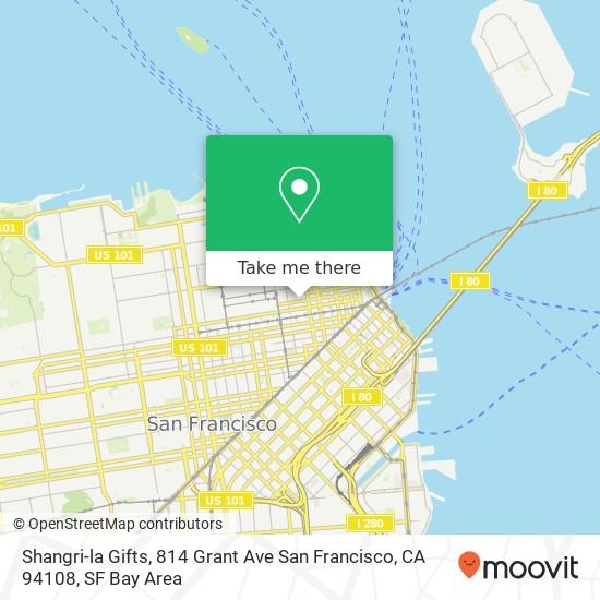 Shangri-la Gifts, 814 Grant Ave San Francisco, CA 94108 map