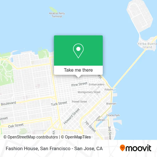 Fashion House map