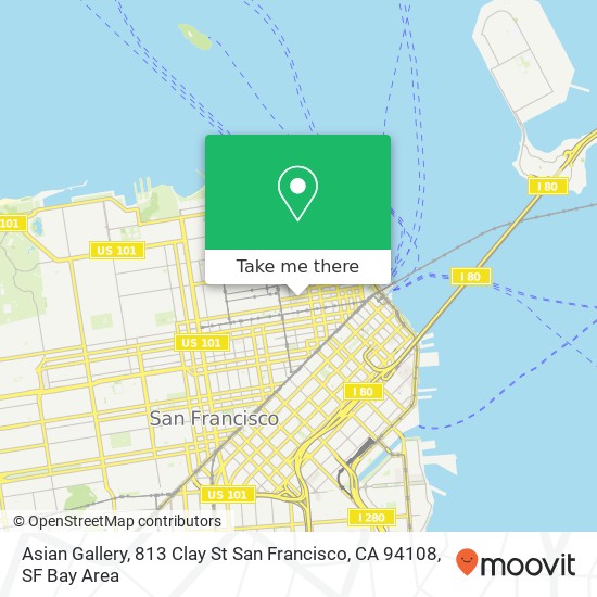 Asian Gallery, 813 Clay St San Francisco, CA 94108 map