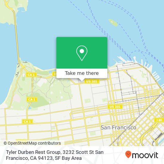 Tyler Durben Rest Group, 3232 Scott St San Francisco, CA 94123 map