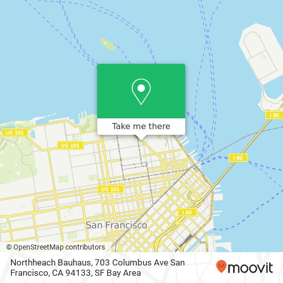 Northheach Bauhaus, 703 Columbus Ave San Francisco, CA 94133 map