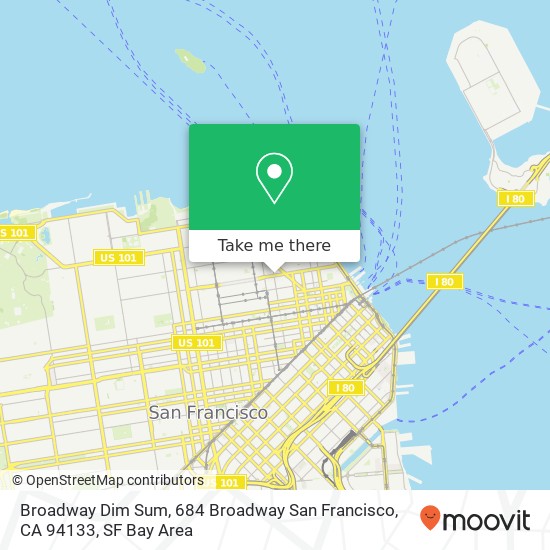 Broadway Dim Sum, 684 Broadway San Francisco, CA 94133 map