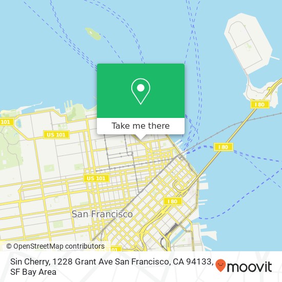 Sin Cherry, 1228 Grant Ave San Francisco, CA 94133 map