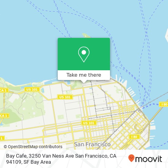 Bay Cafe, 3250 Van Ness Ave San Francisco, CA 94109 map