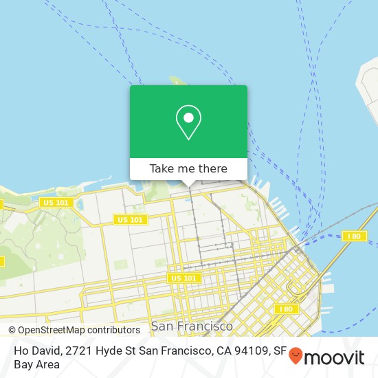 Ho David, 2721 Hyde St San Francisco, CA 94109 map