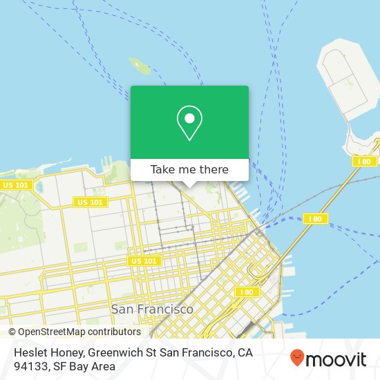 Heslet Honey, Greenwich St San Francisco, CA 94133 map