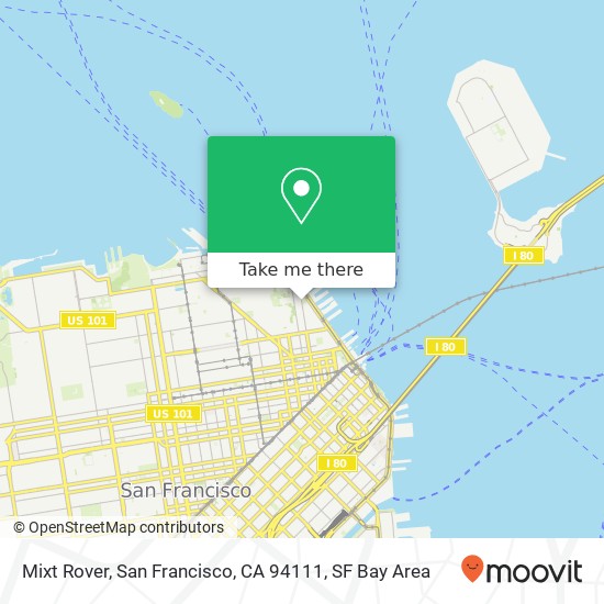 Mixt Rover, San Francisco, CA 94111 map