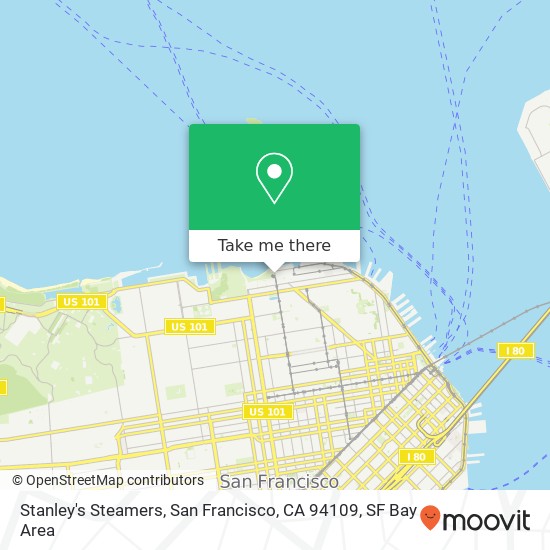 Stanley's Steamers, San Francisco, CA 94109 map