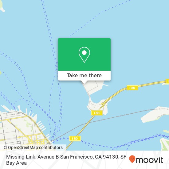 Missing Link, Avenue B San Francisco, CA 94130 map
