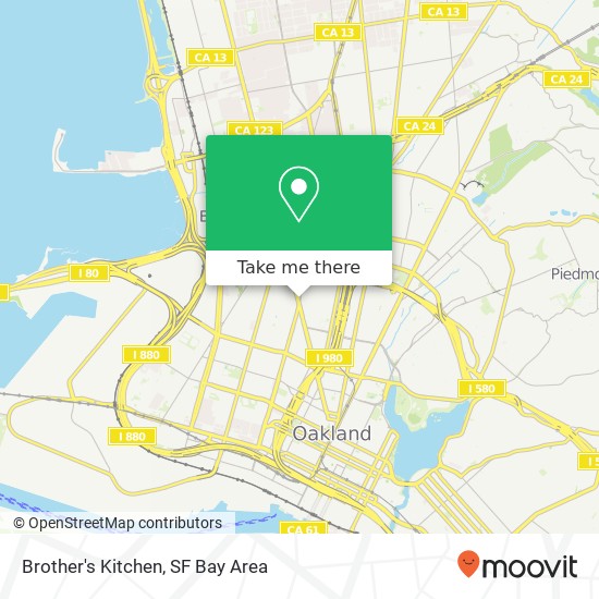 Brother's Kitchen, 3000 San Pablo Ave Emeryville, CA 94608 map