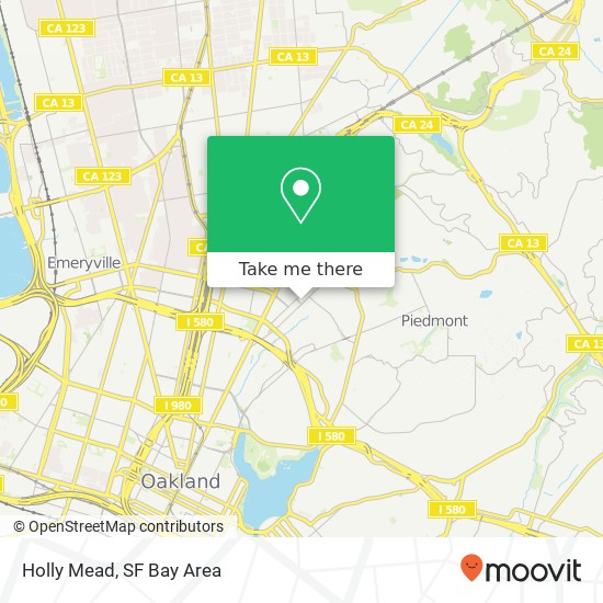Holly Mead, Piedmont Ave Oakland, CA 94611 map