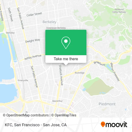Mapa de KFC