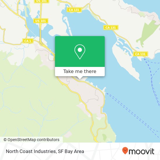 Mapa de North Coast Industries, 10 Liberty Ship Way Sausalito, CA 94965