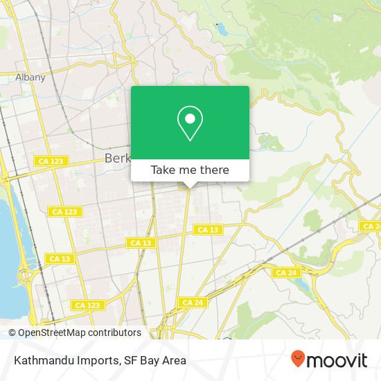 Kathmandu Imports, 2515 Telegraph Ave Berkeley, CA 94704 map