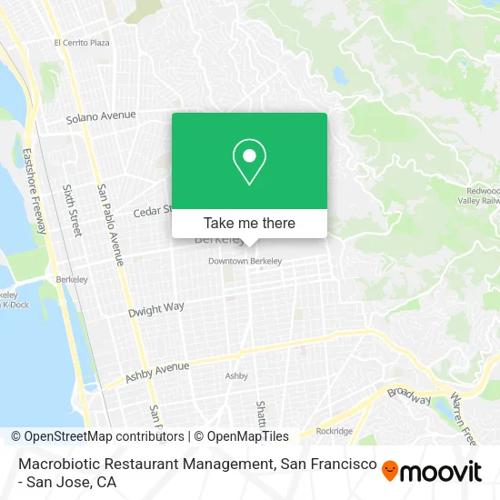 Mapa de Macrobiotic Restaurant Management
