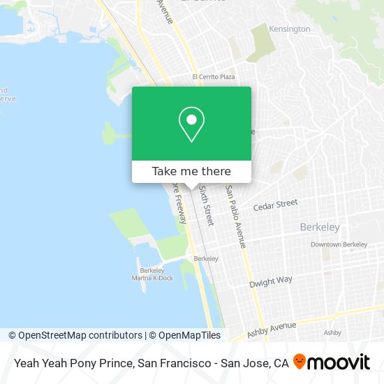 Mapa de Yeah Yeah Pony Prince