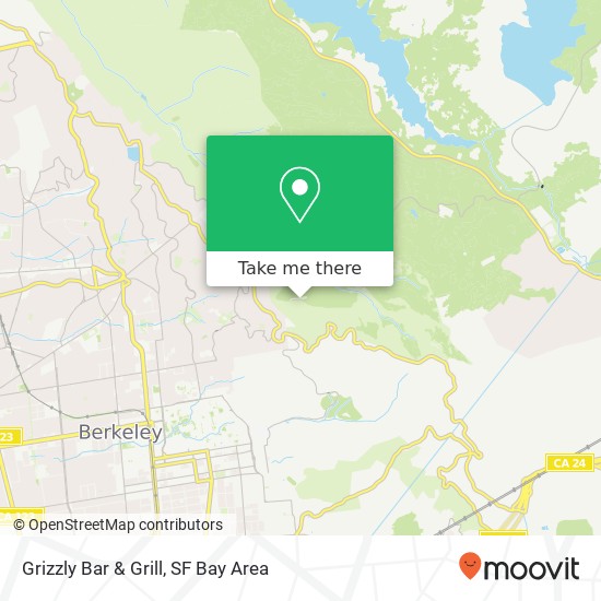 Grizzly Bar & Grill, 10 Golf Course Dr Berkeley, CA 94708 map