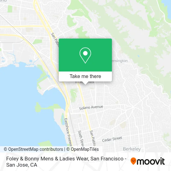 Foley & Bonny Mens & Ladies Wear map