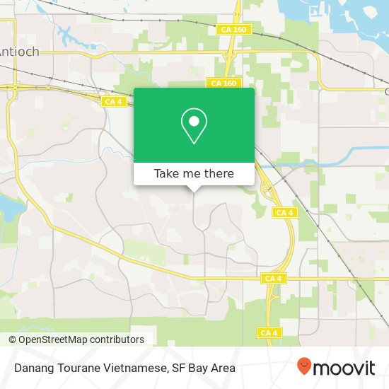 Mapa de Danang Tourane Vietnamese, 4393 Hillcrest Ave Antioch, CA 94531