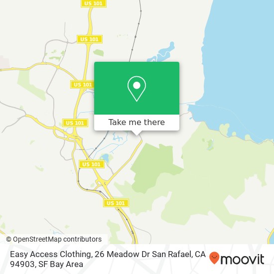 Easy Access Clothing, 26 Meadow Dr San Rafael, CA 94903 map