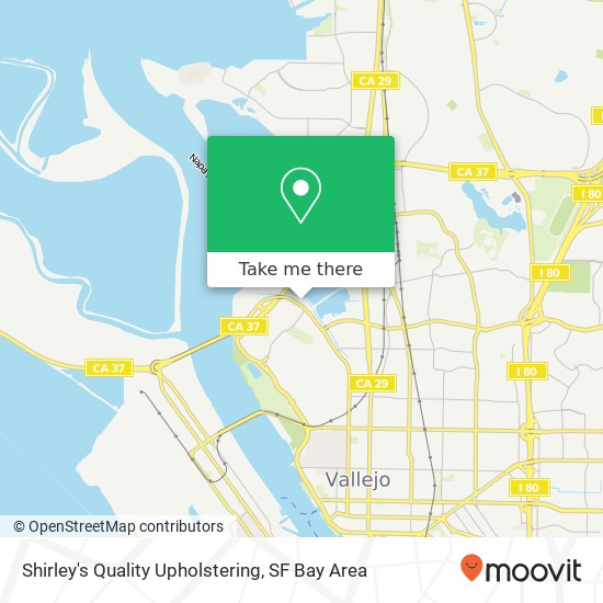 Shirley's Quality Upholstering, 2408 Sacramento St Vallejo, CA 94590 map