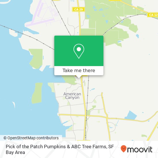 Pick of the Patch Pumpkins & ABC Tree Farms, 4225 Broadway St American Canyon, CA 94503 map