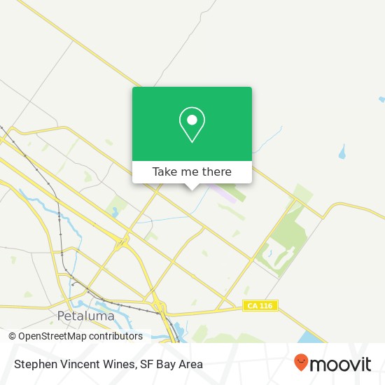 Stephen Vincent Wines map