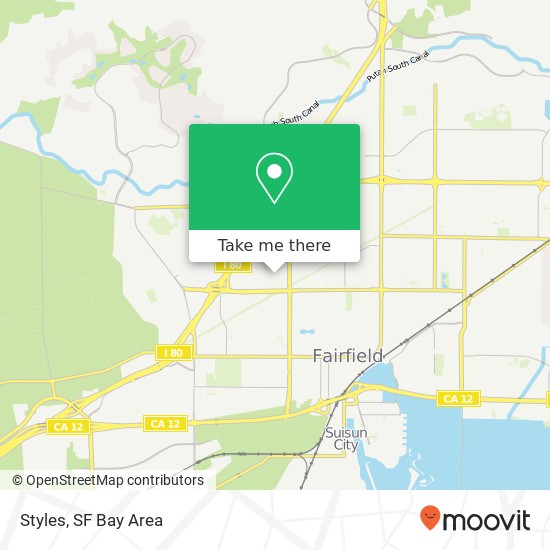 Styles, Fairfield, CA 94533 map