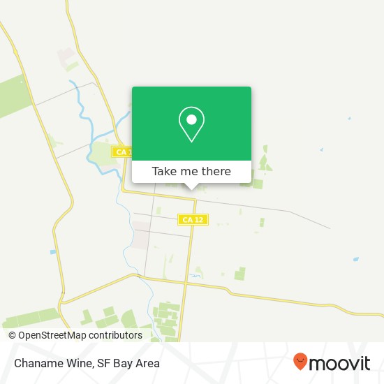 Mapa de Chaname Wine