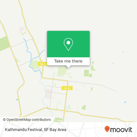 Kathmandu Festival map