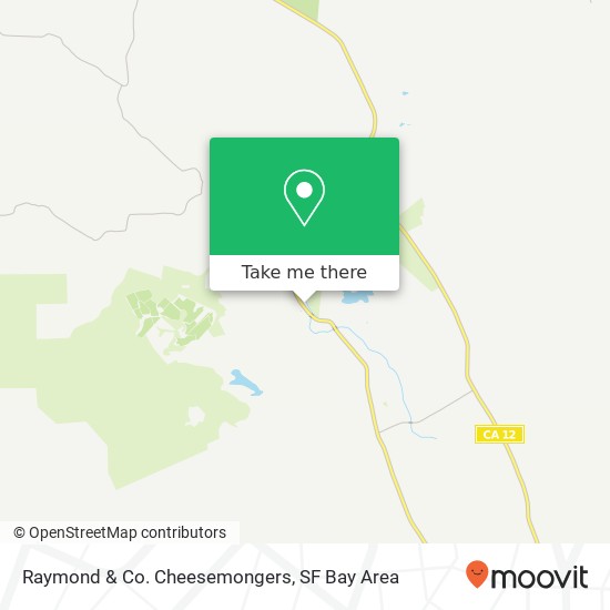 Mapa de Raymond & Co. Cheesemongers, Arnold Dr Glen Ellen, CA 95442