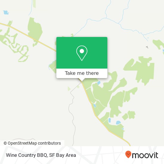 Mapa de Wine Country BBQ, Kenwood Winery Rd KENWOOD, CA 95452