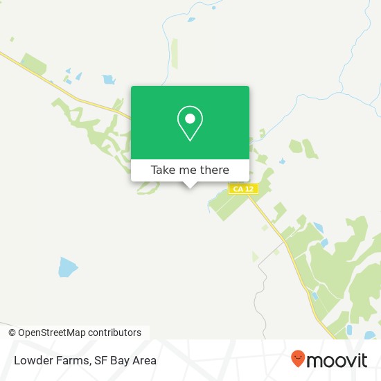 Lowder Farms map