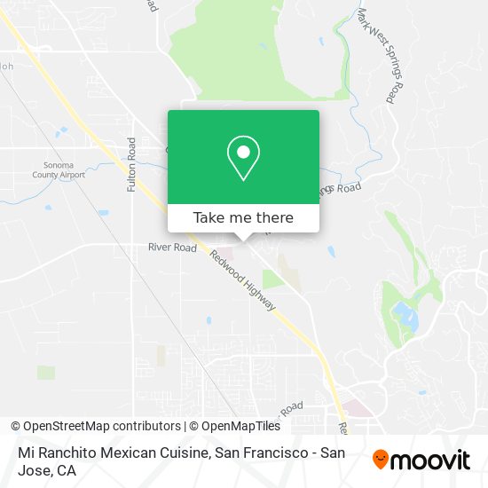 Mapa de Mi Ranchito Mexican Cuisine