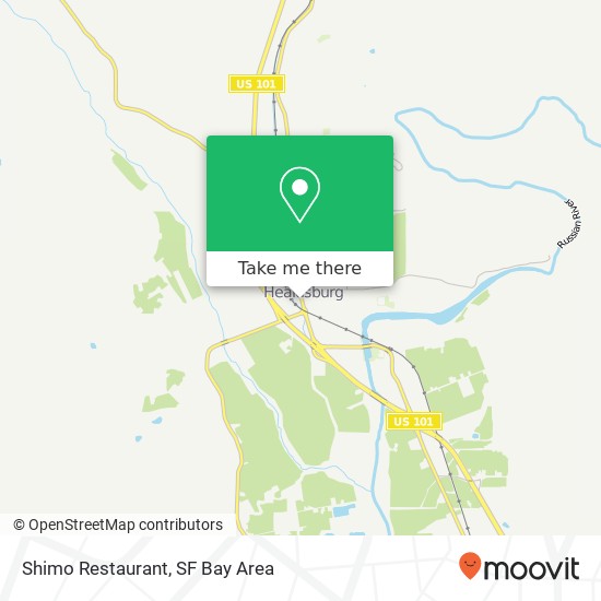 Shimo Restaurant, 241 Healdsburg Ave Healdsburg, CA 95448 map