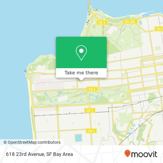 618 23rd Avenue map