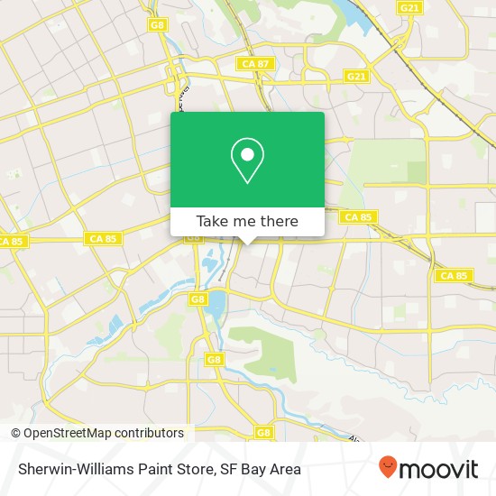 Sherwin-Williams Paint Store map