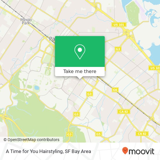 A Time for You Hairstyling map