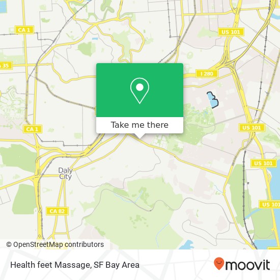 Mapa de Health feet Massage