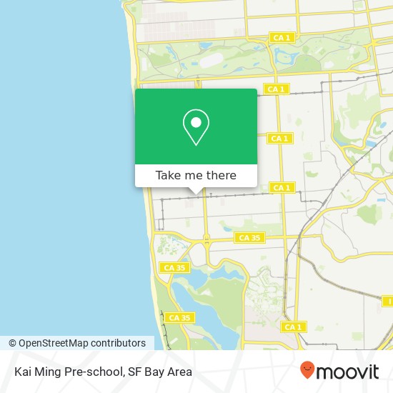 Kai Ming Pre-school map